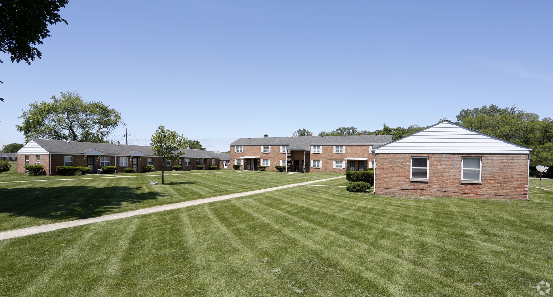 Westbrook Apartments exterior in Gary Indiana