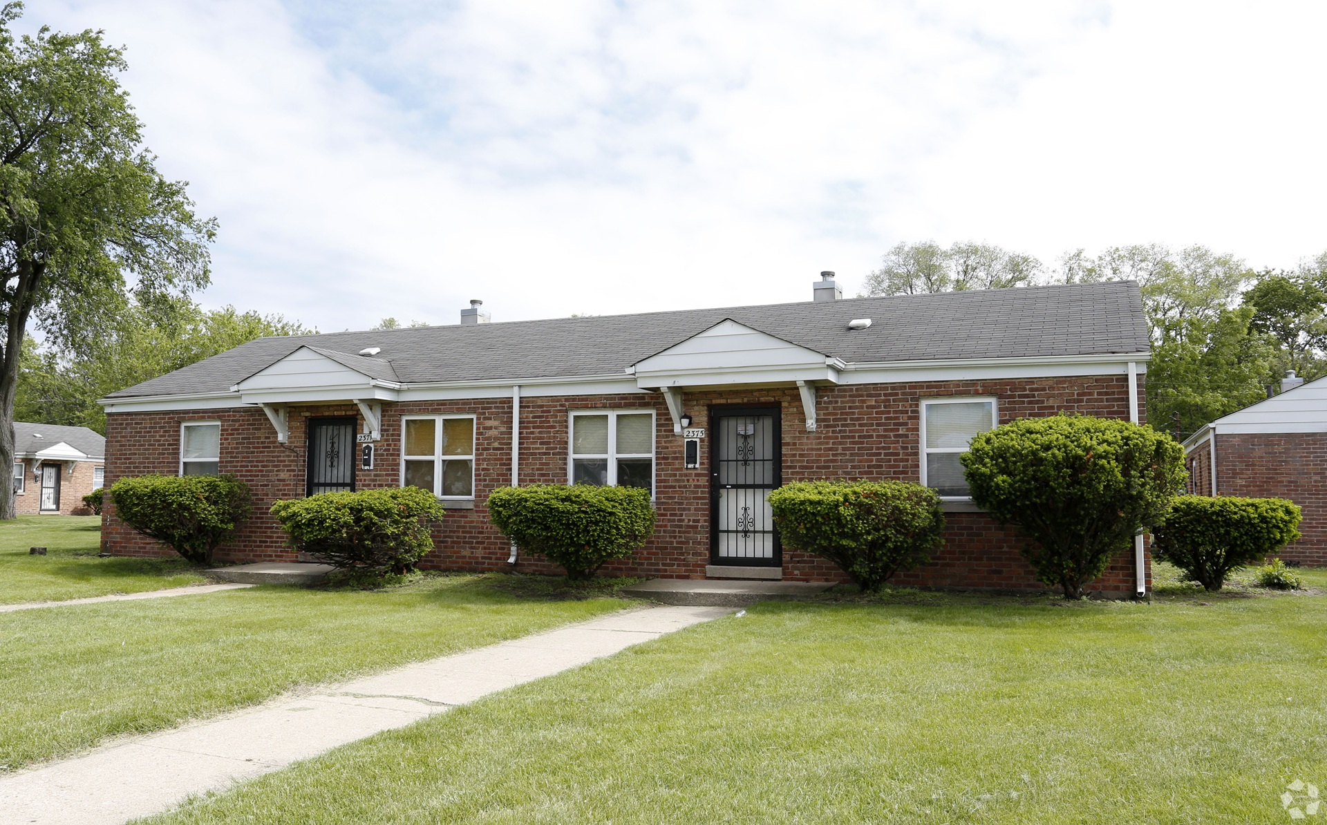 Westbrook Apartments exterior in Gary Indiana