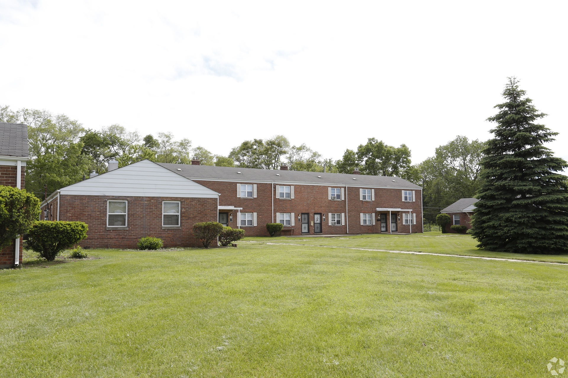 Westbrook Apartments exterior in Gary Indiana
