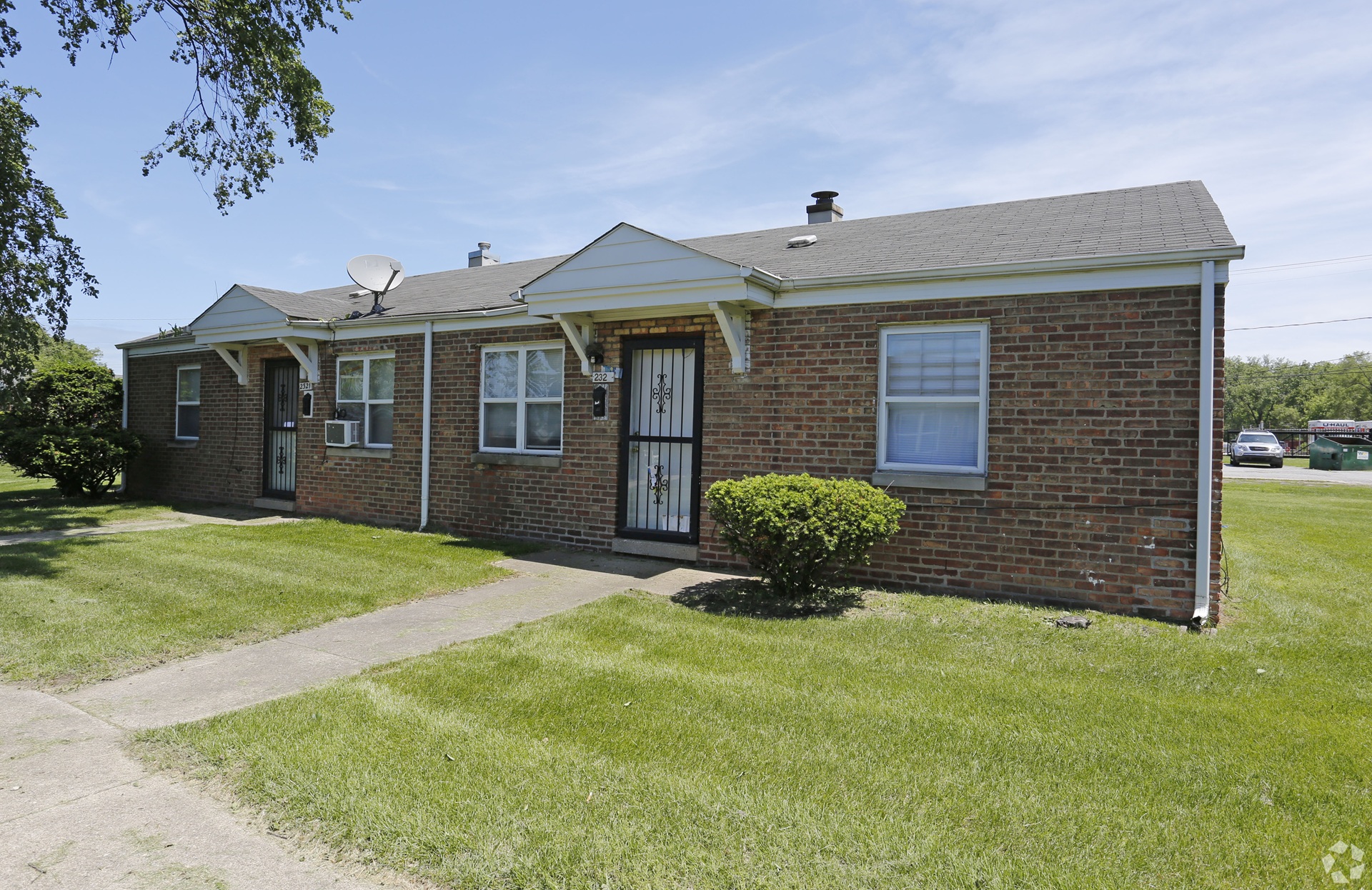 Westbrook Apartments exterior in Gary Indiana